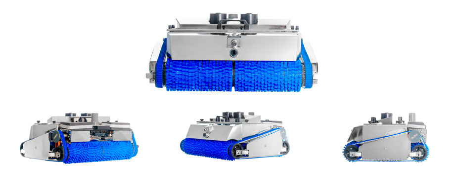 Hexagone Visio automatischer Sauger mit Kamera Reinigunsroboter Unterwasserroboter